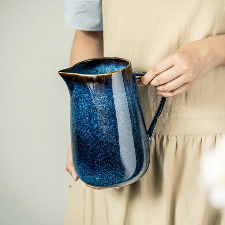 Laguna Kiln Blue Keramikk Kanne Luvikno