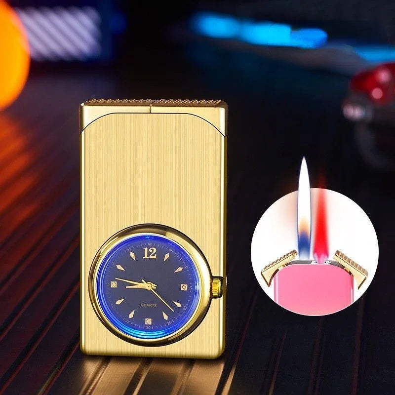 Kreativ Dual Fire Gradient Color Lighter Watch | Luvikno