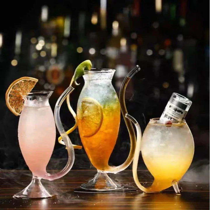 Kreative Geometriske Vinkaraffer & Cocktailglass | Luvikno