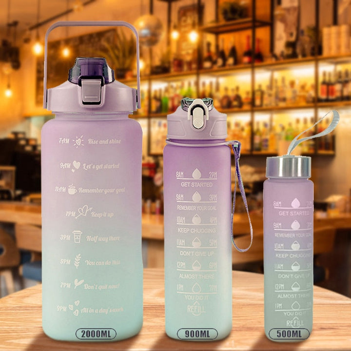 All Day Hydrate Time Marker Vannflaske | Luvikno