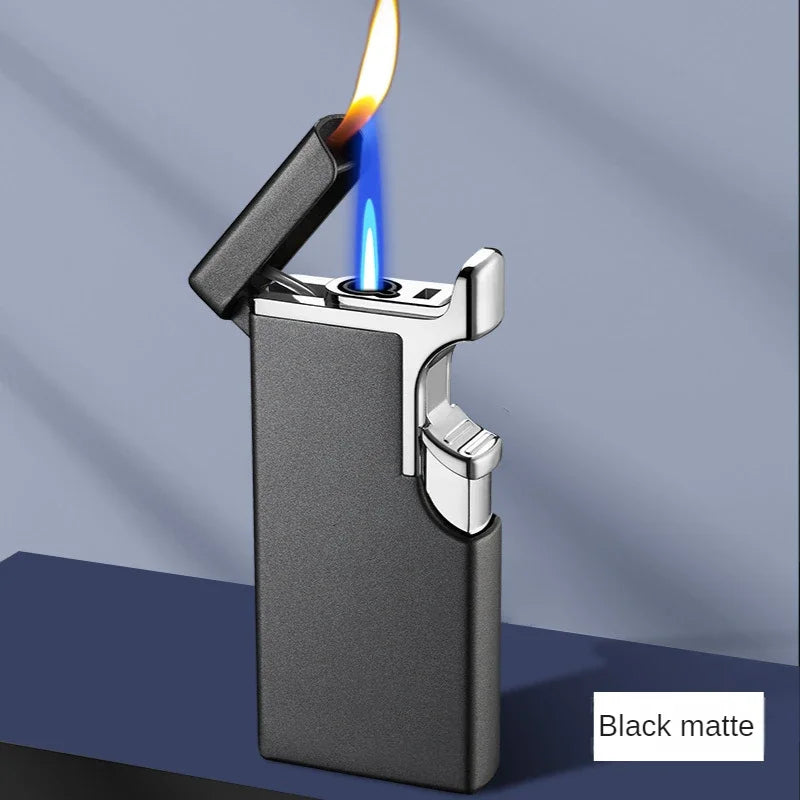 Metal Double Fire Jet Butane Lighter | Luvikno