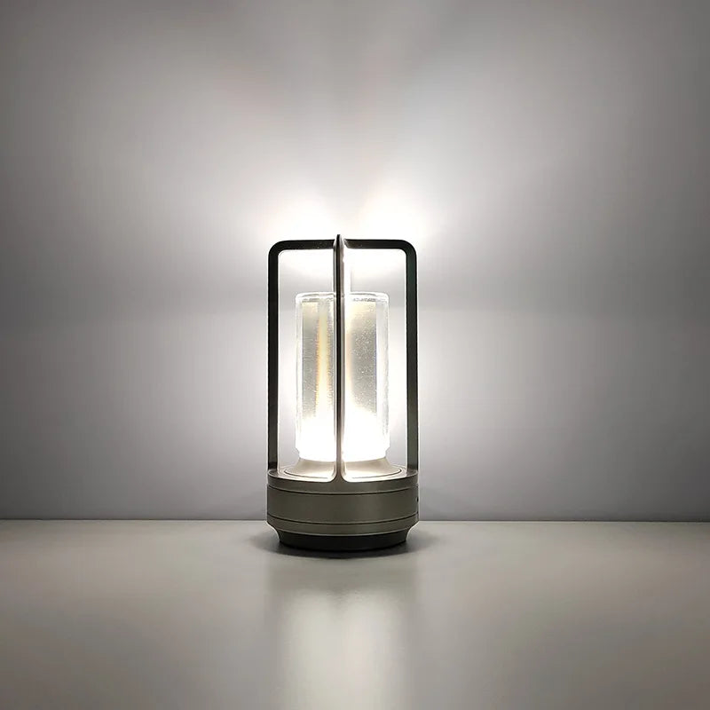 Luvikno | Oppladbar Trådløs LuxeGlow Bordlampe - Elegant Trådløs Lampe for Hver Stemning
