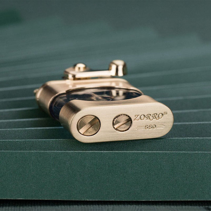 Elegant Retro Slim Metal Lighter | Luvikno