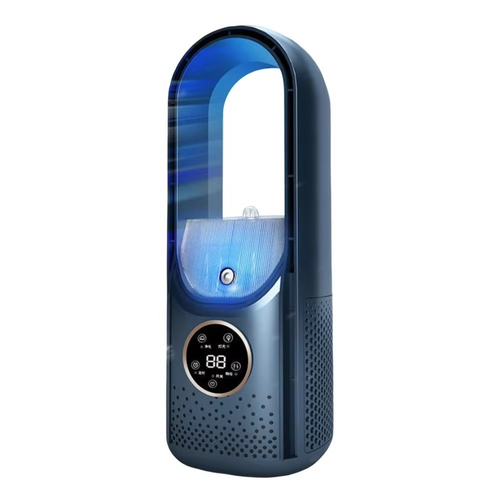 Bærbar USB Elektrisk Bladeless Kjølevifte, Mini Skrivebords Air Conditioner Luvikno