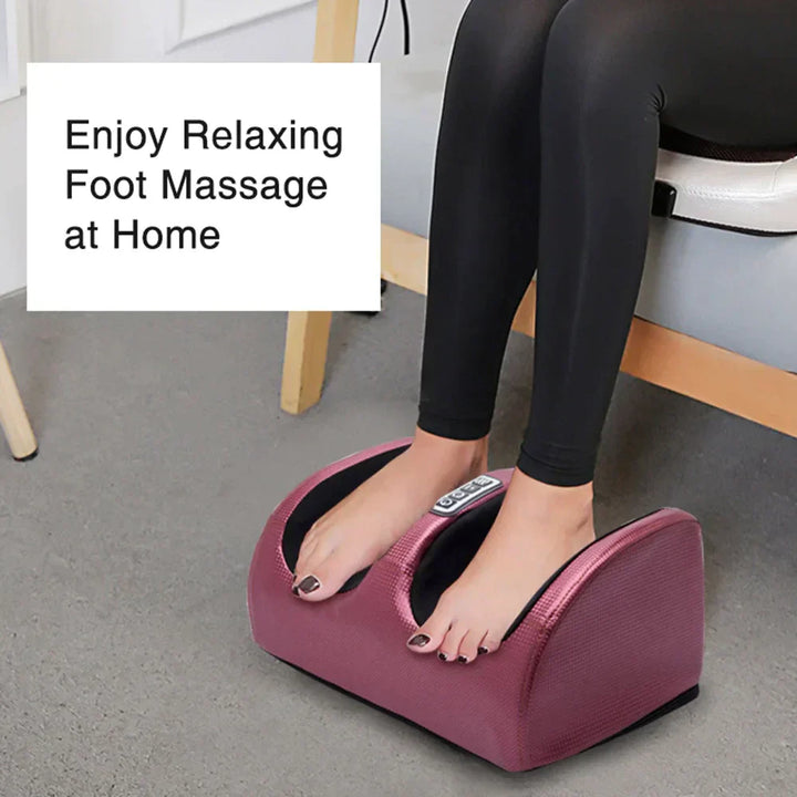 SootheStep – Luxe Shiatsu Fotmassasje med Varmefunksjon Luvikno