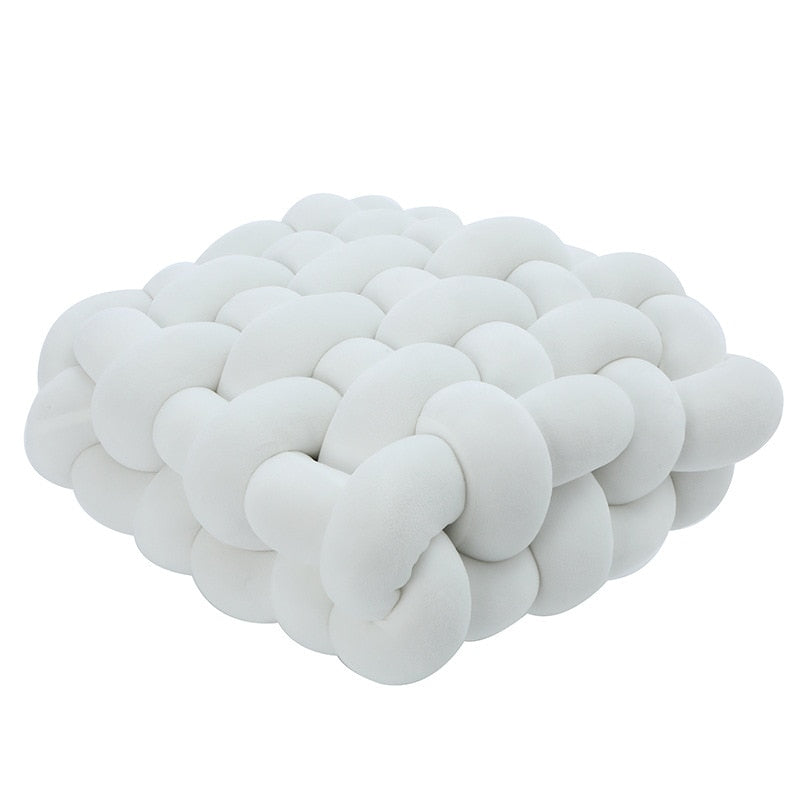 Knotted Ball Decorative Pillow | Luvikno