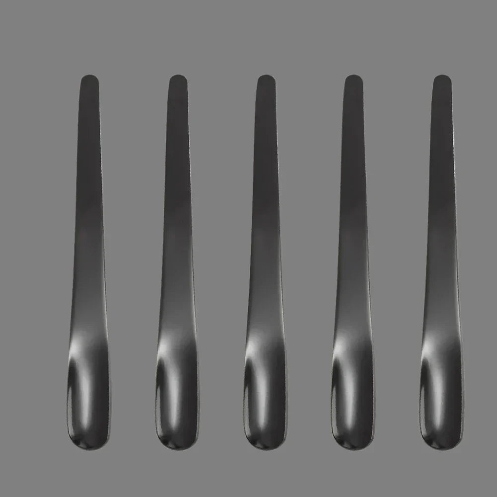 CoffeeSpoonSet - Stilige rustfrie stålskjeer for kaffe og te Luvikno