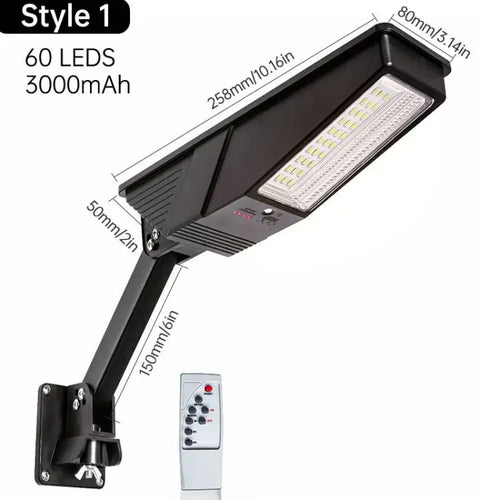 Luvikno | Heliotrax Solist lampe med fjernkontroll | 138 LED-lamper | 3 lysmoduser | IP65 vanntett | For hage, innkjørsel og gårdsplass