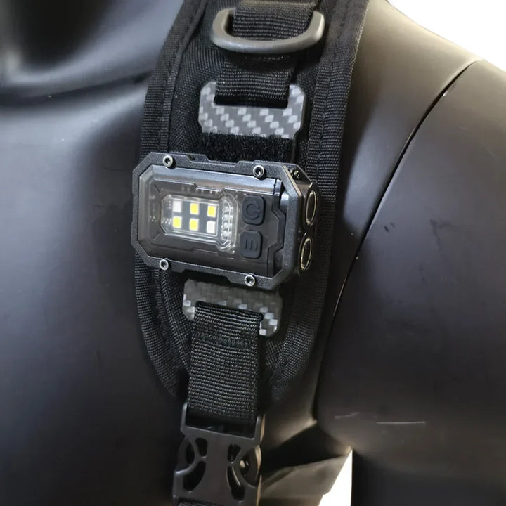 Luvikno | Taktisk USB oppladbar lommelykt - LumiTac Mini