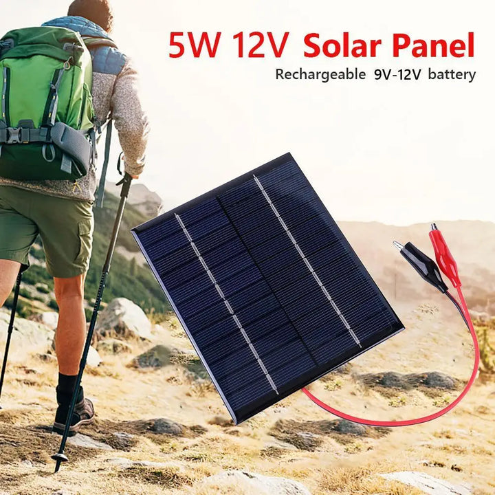 Luvikno | Sammenleggbart solcellepanel 10W – Selvforsynt energi