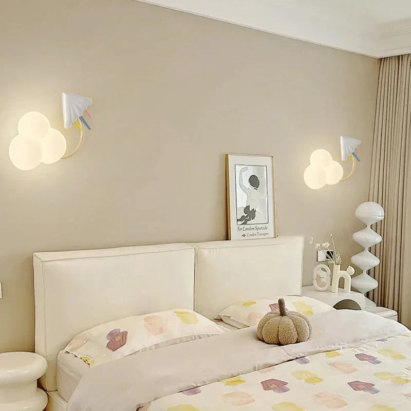 CartoonAirplane Lys – Lekfull Vegglampe for Barnerommet Luvikno