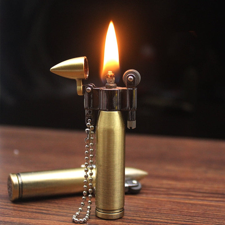 Jet Power Retro Metallnøkkelring Lighter | Luvikno
