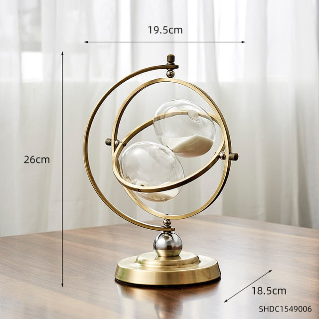 Time Charmer Metall Timeglass Dekor | Luvikno