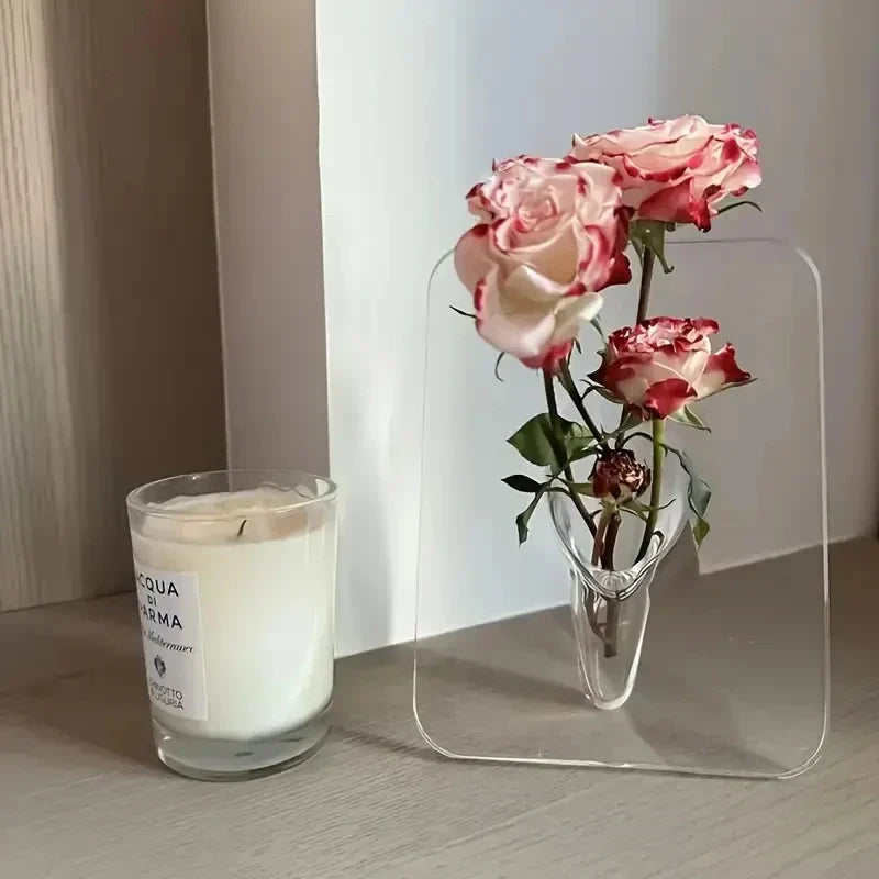 Crystal Flow Innebygd Rørlignende Vase | Luvikno