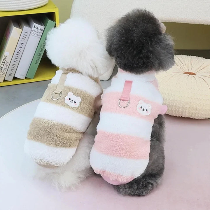 Varmere fleece hundegenser for små hunder Luvikno