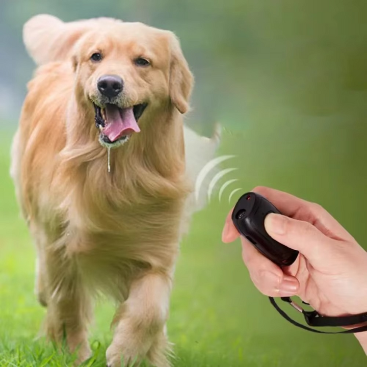 Ultralydd Mini Hund Repeller og Anti-Barking Treningsenhet med LED Lys Luvikno