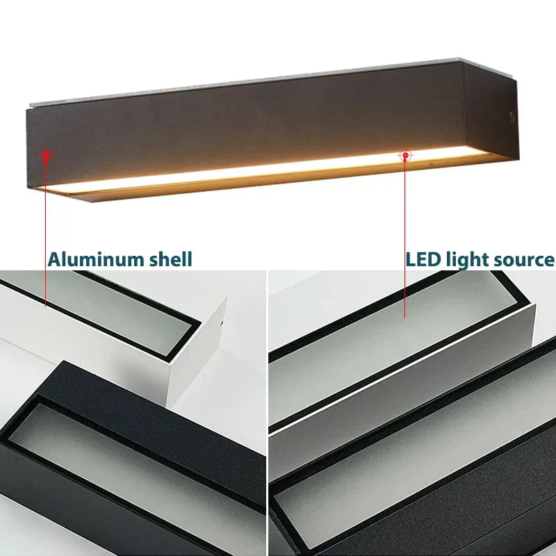 Luvikno | LUMAVIA SolarGlow Solhagedelampe LED | Vanntett & Super Lys | Husnummerbelysning | For Balkong, Vegg & Inngang