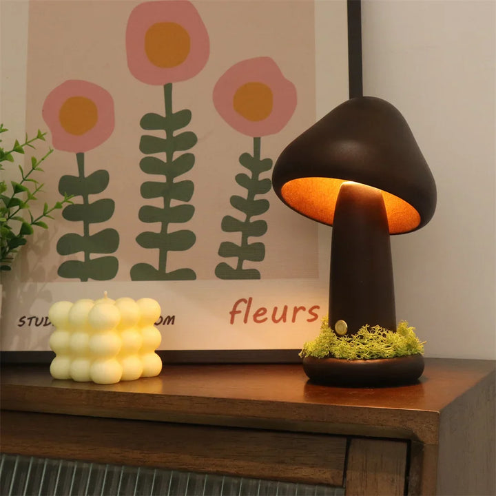 Fortryllet sopp lampe