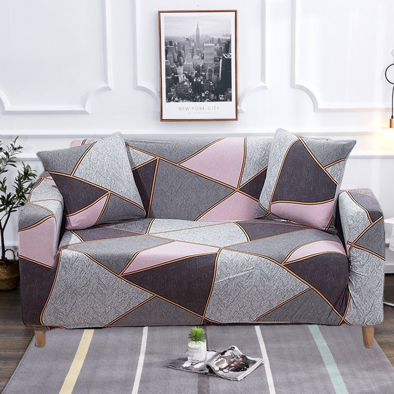 Moderne Antiskli Fargerik Elastisk Sofatrekk | Luvikno