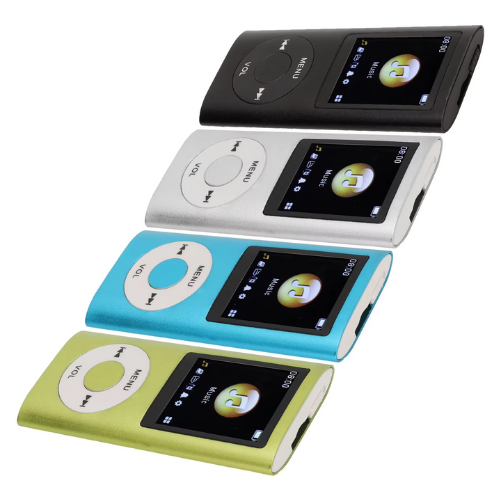 Kompakt høyoppløselig 1.8" LCD MP3-spiller Luvikno