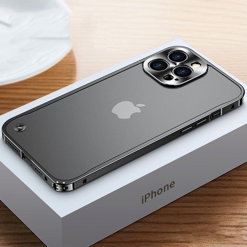 iPhone Aluminiumdeksel | CNC-freset metallramme for beskyttelse | Flere farger Luvikno
