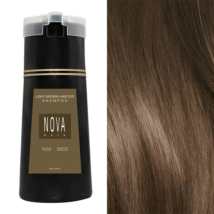 Luvikno | NovaHair Instant Dye Shampoo – Rask fargeoppfriskning for håret