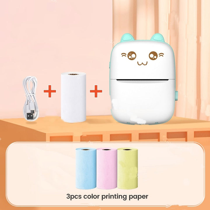 Mini Cat Termisk Luviknouetooth Etikettprinter | Luvikno