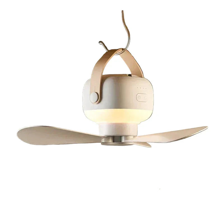 Airholm Hengende-Ventilator med LED Lys | Luvikno