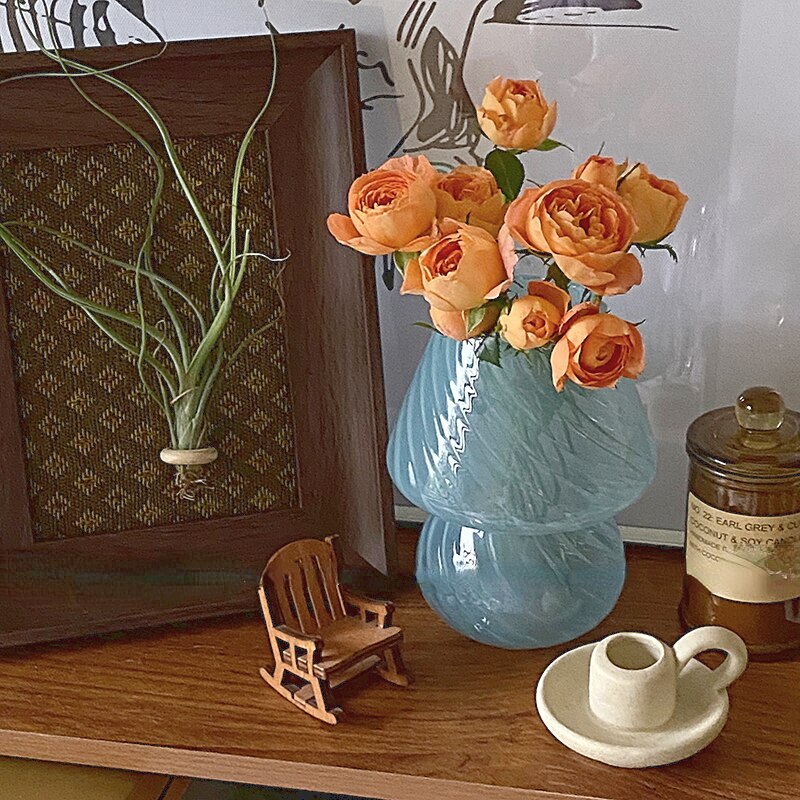 Nordisk Stripete Glassvase | Luvikno