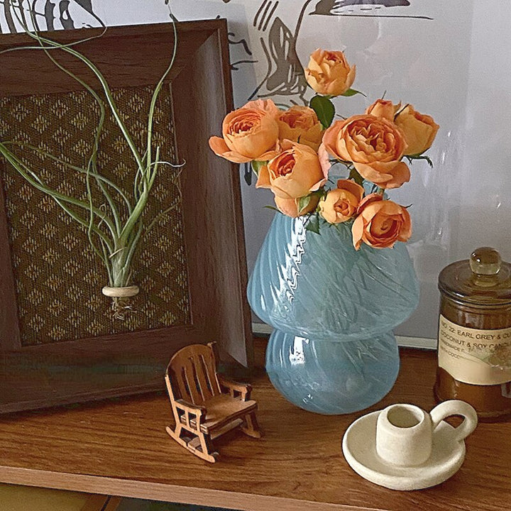Nordisk Stripete Glassvase | Luvikno