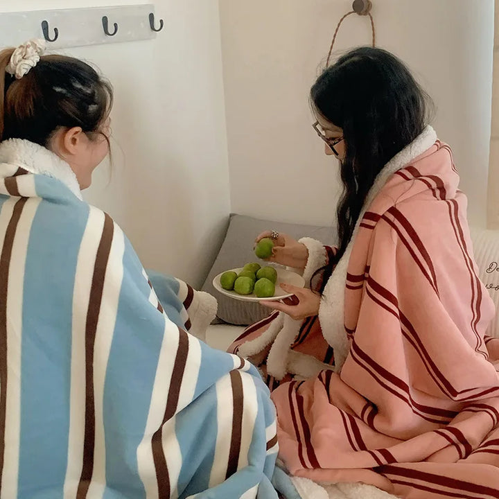Stripe Sofa Throw | Luvikno