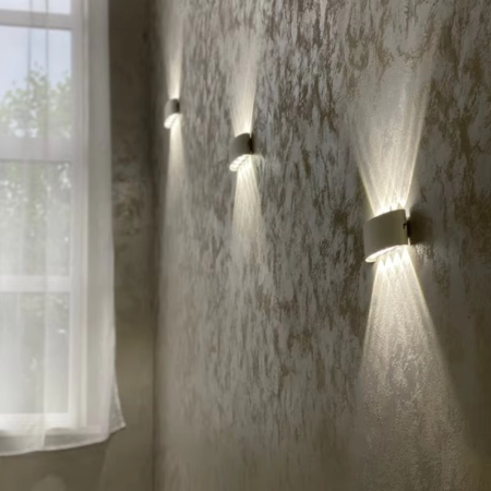 Moderne LED Vegglampe - Allsidig Innendørs Belysningsarmatur 4W, 6W, 8W Luvikno