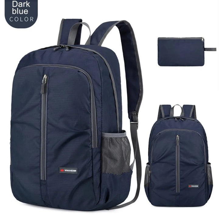 Luvikno | TrekLoom Sammenleggbar Utendørs Ryggsekk 30L | Ultralett & Vanntett | For Camping, Reiser & Fotturer | Unisex Design
