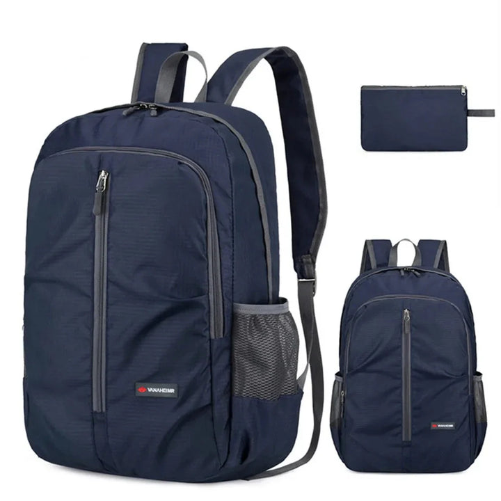 Luvikno | Trekparo Sammenleggbar Rygsekk | 30L Ultralett & Vanntett | For Fotturer, Camping & Reiser | Unisex Dagsekk
