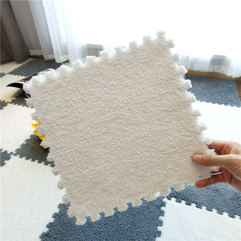 DIY Vinter Plush Puslespill Matte | Luvikno