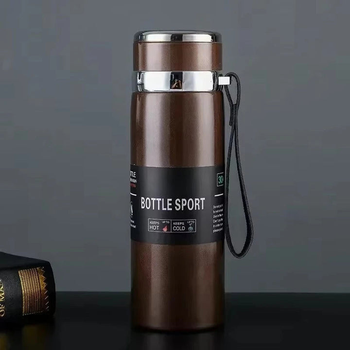 Stainless steel vacuum insulated thermos bottle 1000 ml | Luvikno