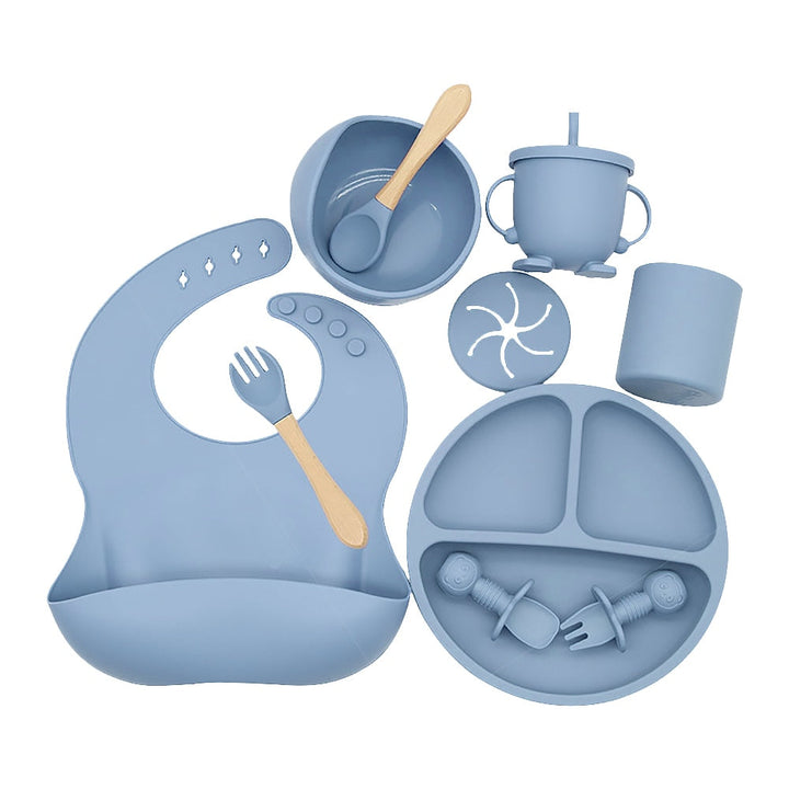 Silicone Baby Feeding Tableware Set | Luvikno
