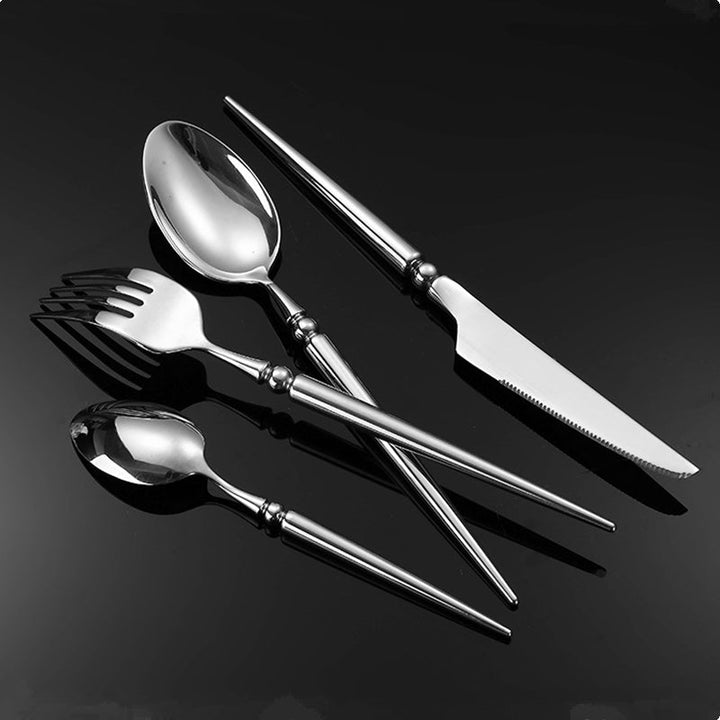 Vivian Silver Besteckset – Elegant Design | Luvikno