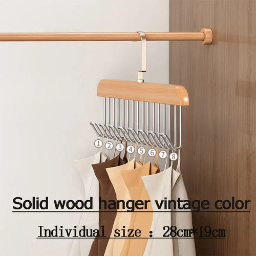 Multi-Hook Plassbesparende Klesorganisator Rack | Luvikno