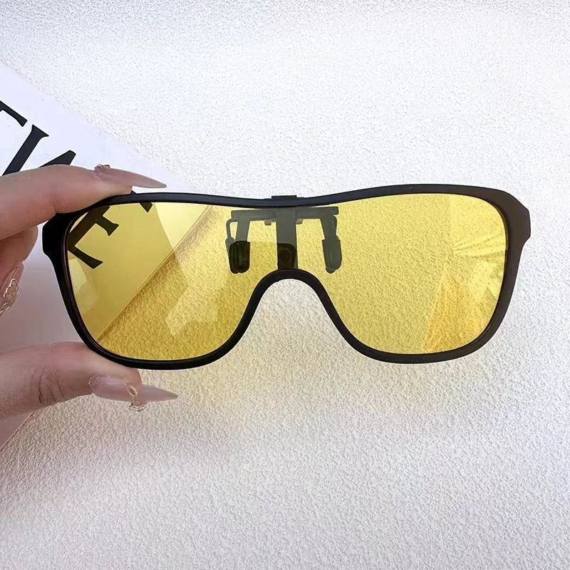 Clip-On Solbriller Polaroid Flip-Up | Luvikno