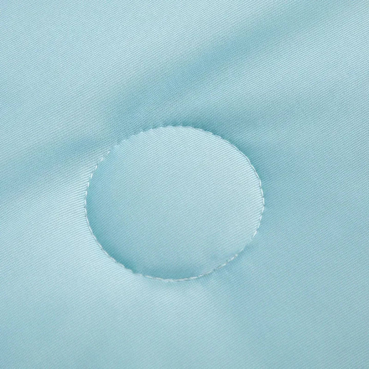Air Condition Sommer Komforter — Ren Farge Is Silke Kjøleteppe, Lett & Glatt Twin/King Størrelse Quilt | Luvikno