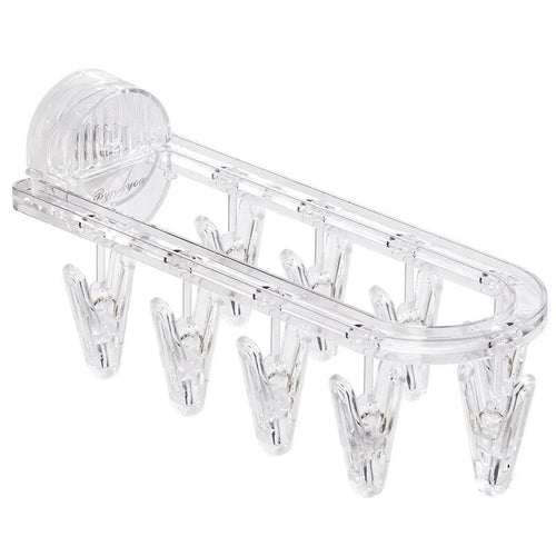 Crystal Clasp Sleek Multi-Peg Organizer | Luvikno