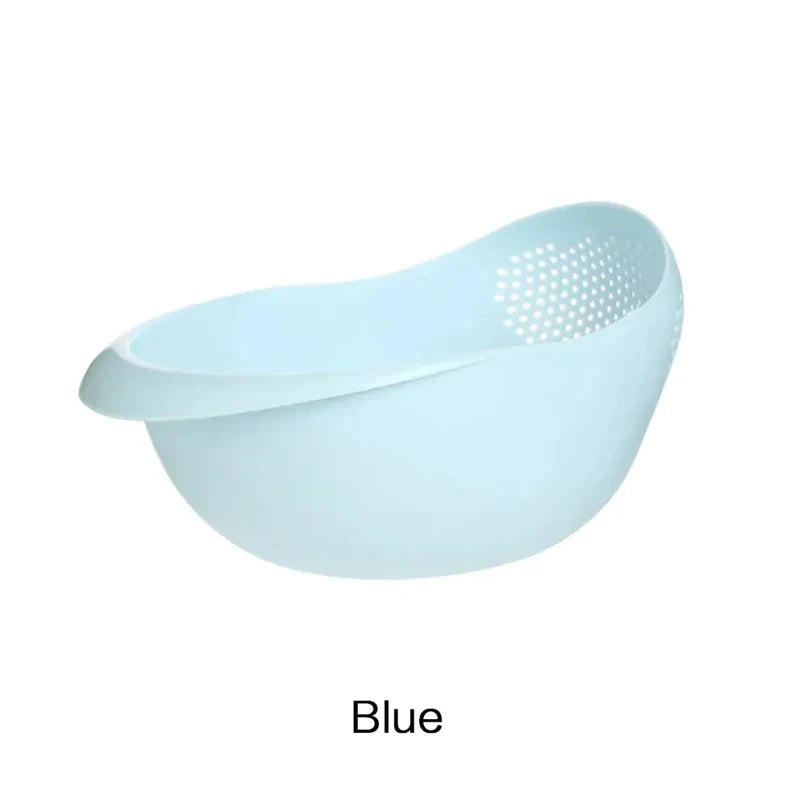 Luvikno | KlarSieb Multifunctional Strainer | Travel Strainer & Draining Basket | For Fruits, Vegetables & Rice | Ergonomisk Design