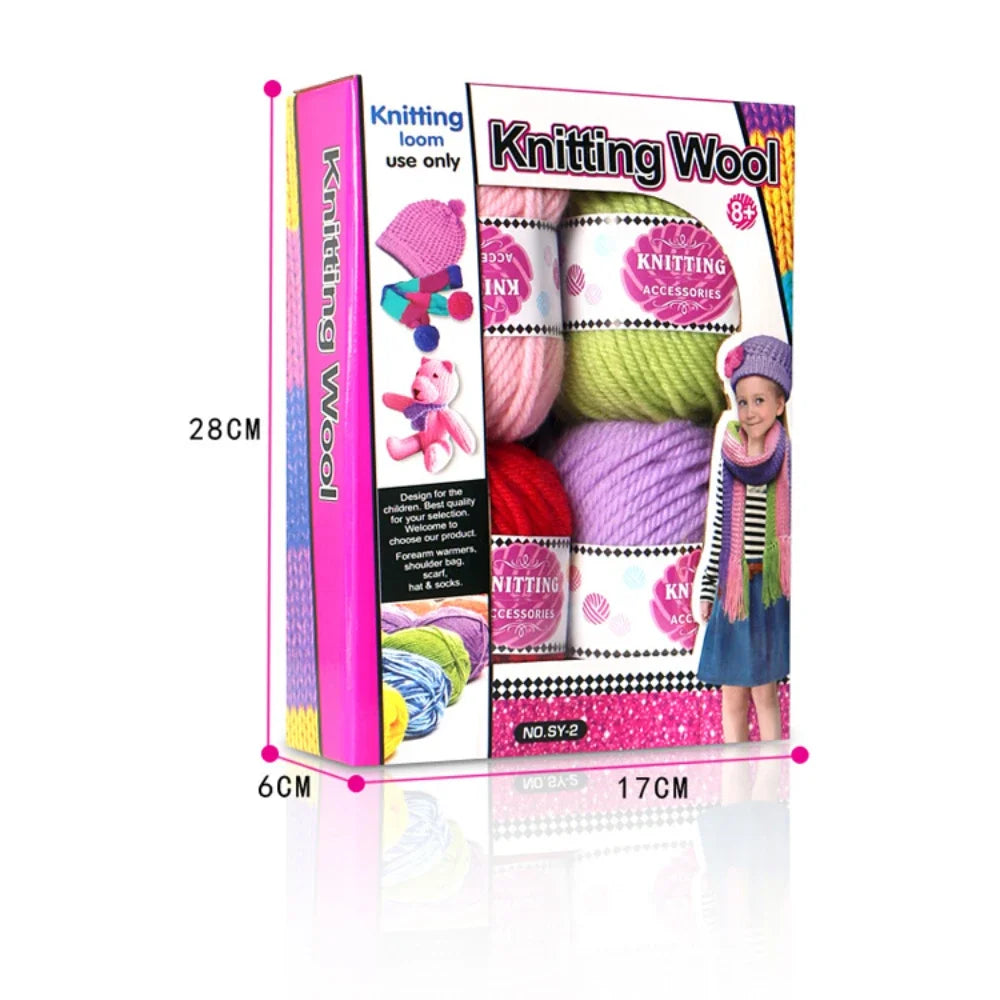 Luvikno | Strickolino Strikkemaskin | 22 Nålene | Automatisk Sirkulær Strikkesett for Nybegynnere & Voksne | Rask Strikker med Tilbehør