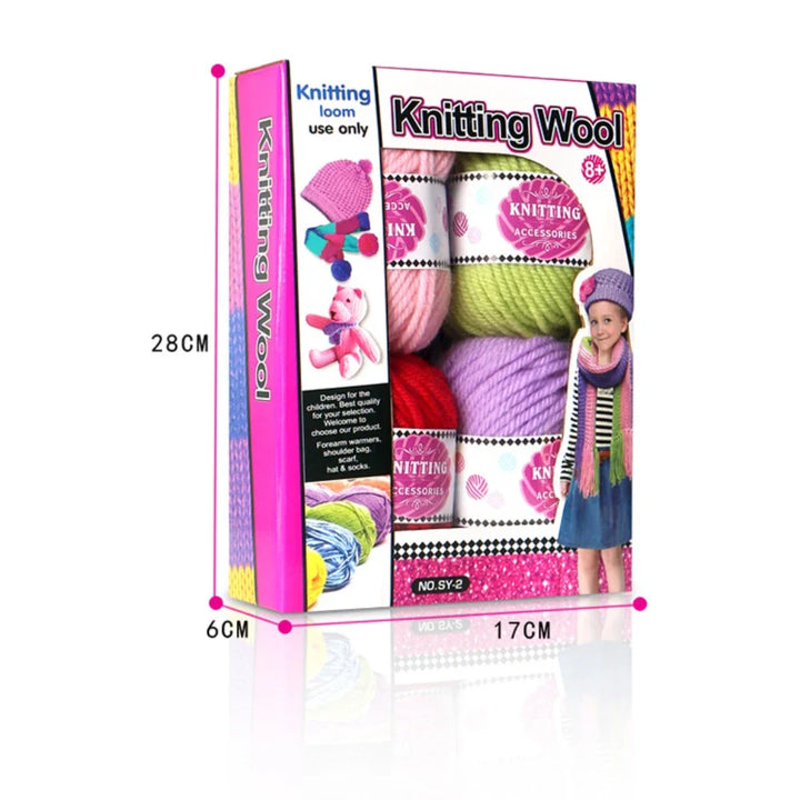 Luvikno | Strickolino Strikkemaskin | 22 Nålene | Automatisk Sirkulær Strikkesett for Nybegynnere & Voksne | Rask Strikker med Tilbehør