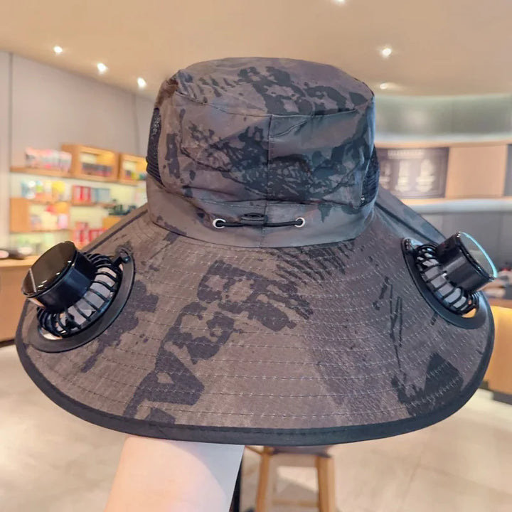 Solar Fan Bucket Hat | Luvikno