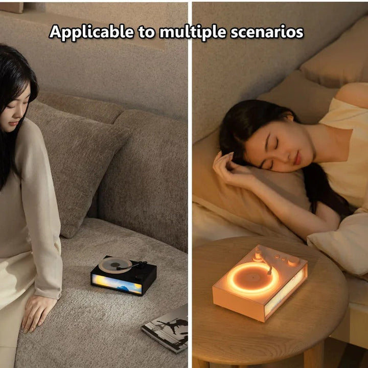 Vintage Design & LED Mood Lighting Wireless Aromatherapy Speaker | Luvikno