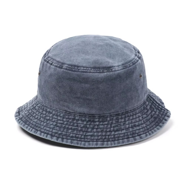 Allsidig Denim Buckethatt - Unisex, Faltbar & Stilig Luvikno