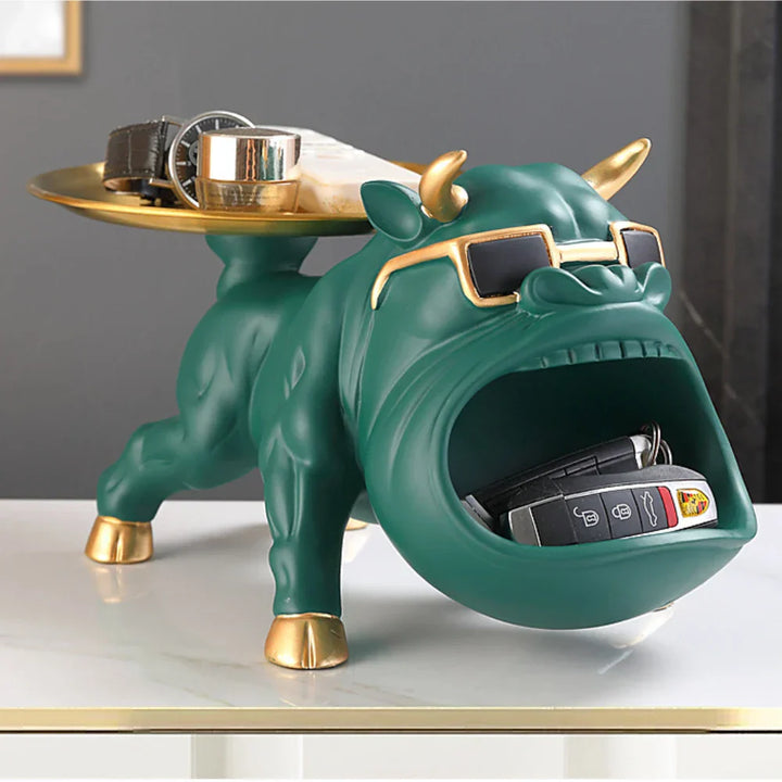 Fancy Bull Dekorativ Nøkkelfeste | Luvikno