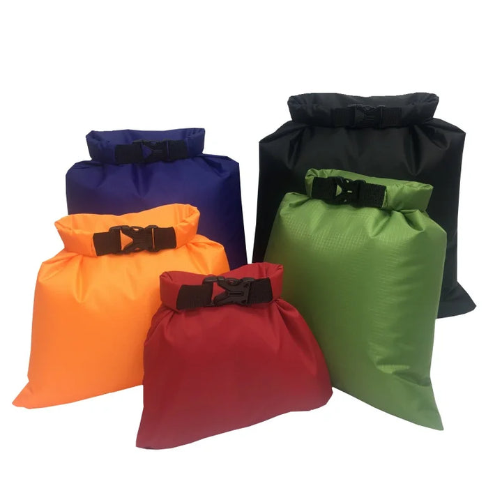 Luvikno | Sealon Dry Bag Set | Vanntett og sandbestandig 5-delt sett for reise og utendørs eventyr